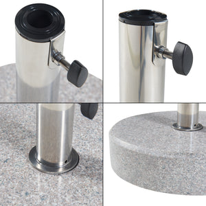 Base para sombrilla Bomba Granito [casa.pro]