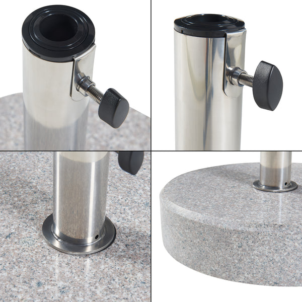 Base para sombrilla Bomba Granito [casa.pro]