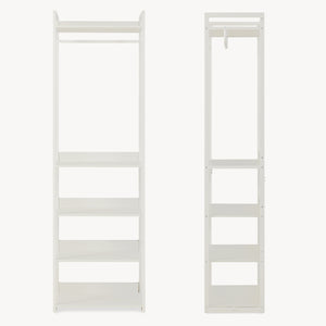Perchero burro Jässaatka 200x61x40 cm - Gris [en.casa]