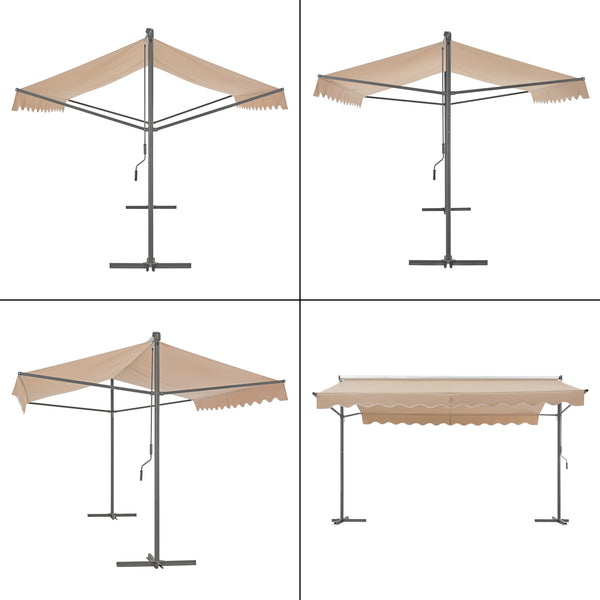 Toldo de pie Selenizza varios colores y tamaños [pro.tec]