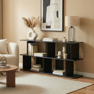 Librería Gäljami 4 compartimentos abiertos 160x35x74cm - [en.casa]