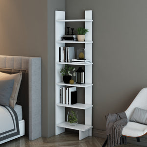 Estantería de pie Midtdjurs Blanco [en.casa]
