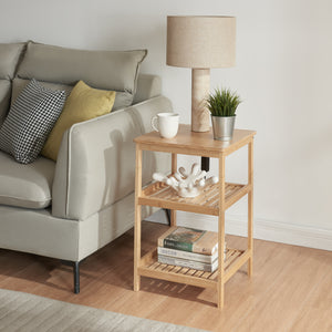 Estantería de pie de bambú Ikerasak [en.casa] - premiumXL