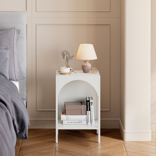 Estantería Akaa de acero [en.casa]