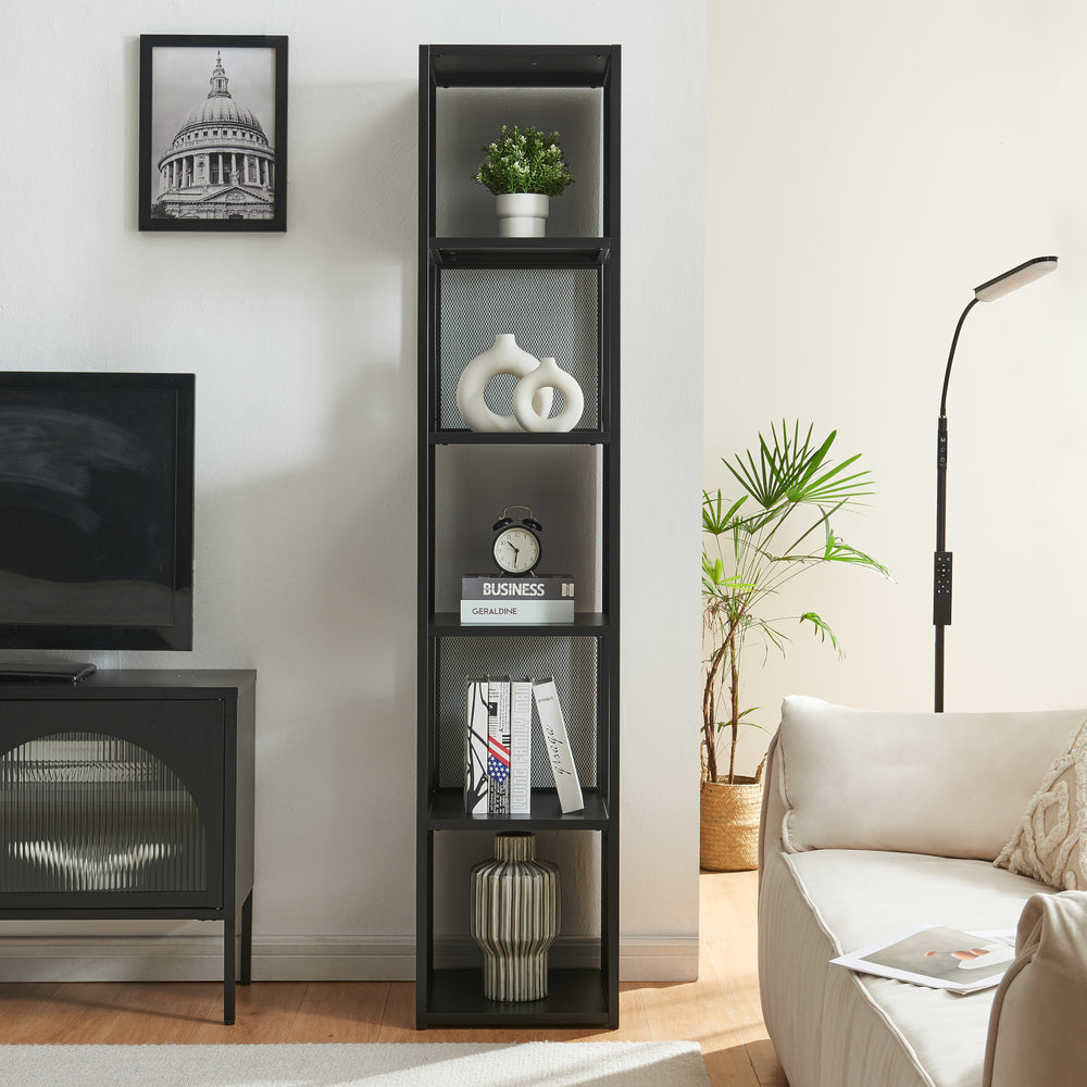 Estantería Finspång 185x38x38 cm [en.casa]