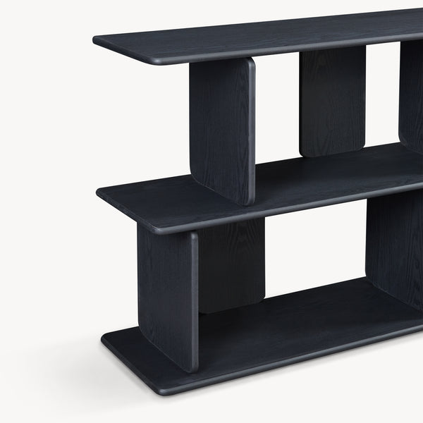 Librería Gäljami 4 compartimentos abiertos 160x35x74cm - [en.casa]