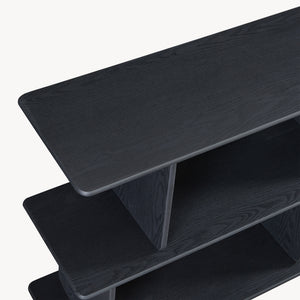 Librería Gäljami 4 compartimentos abiertos 160x35x74cm - [en.casa]