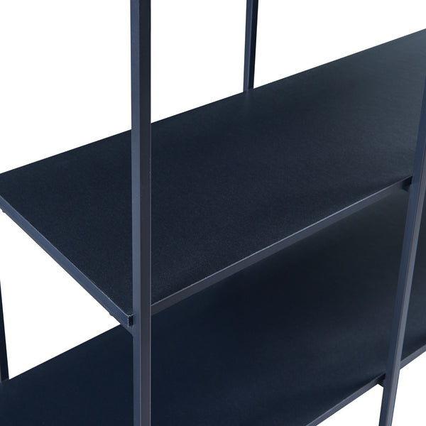 Estantería de pie Rælingen Negra [en.casa]