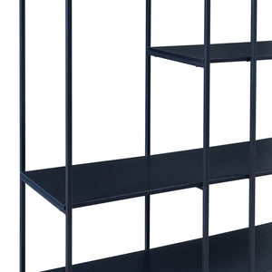 Estantería de pie Rælingen Negra [en.casa]