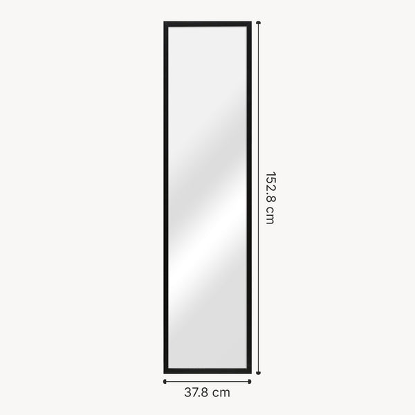 Espejo de pie Giovinazzo 150x35 cm inclinable en varios colores [en.casa]
