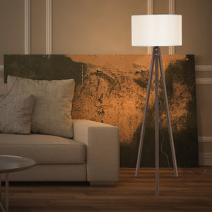 Lámpara de pie Rochester E27 en varios colores [lux.pro] - premiumXL