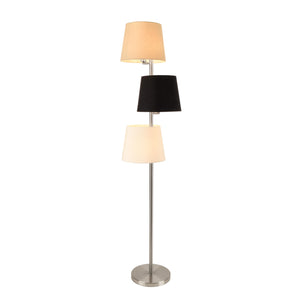 Lámpara de pie Braga 149 cm 3xE14 Máx. 40W lux.pro