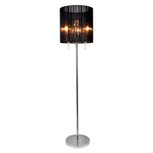 Lámpara de pie Fabrica 167x40cm Cromo lux.pro