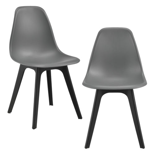 Juego de 2 sillas Brevik 83x54x48 cm en varios colores en.casa - premiumXL