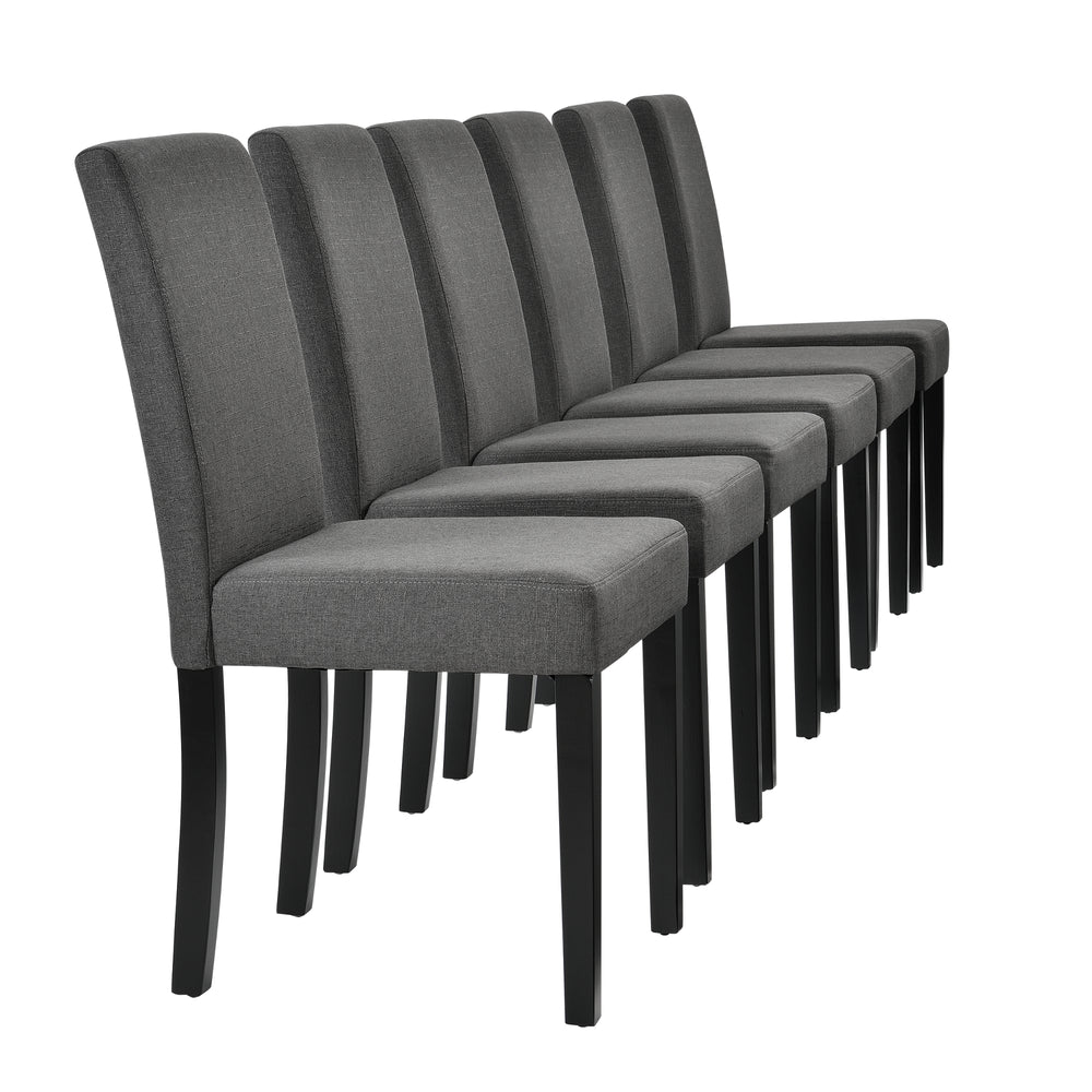 Juego de sillas de comedor Hamburg textil [en.casa] - premiumXL