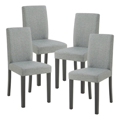 Juego de sillas de comedor Hamburg textil [en.casa] - premiumXL