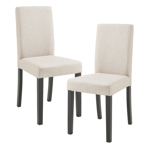 Juego de sillas de comedor Hamburg textil [en.casa] - premiumXL