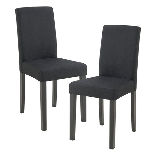 Juego de sillas de comedor Hamburg textil [en.casa] - premiumXL