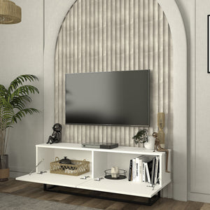 Mueble bajo para TV Nolven [en.casa]
