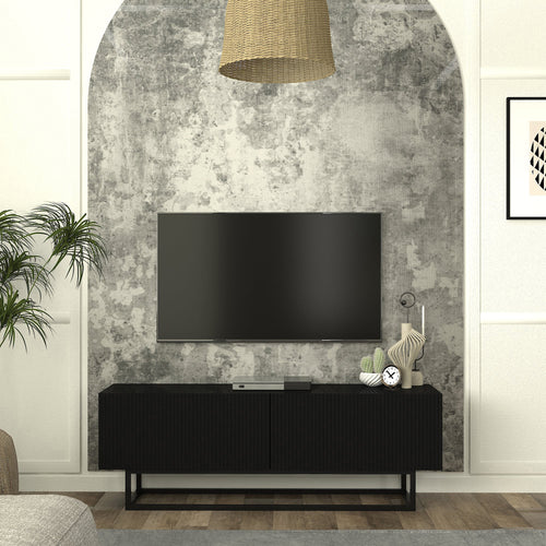 Mueble bajo para TV Verpsboga [en.casa]