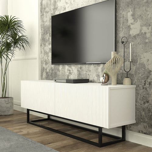 Mueble bajo para TV Verpsboga [en.casa]