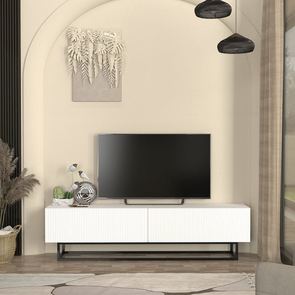 Mueble bajo para TV Verpsboga [en.casa]