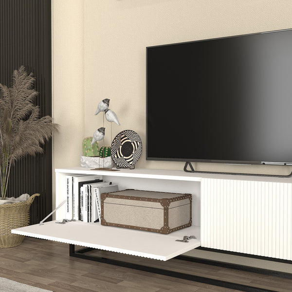 Mueble bajo para TV Verpsboga [en.casa]