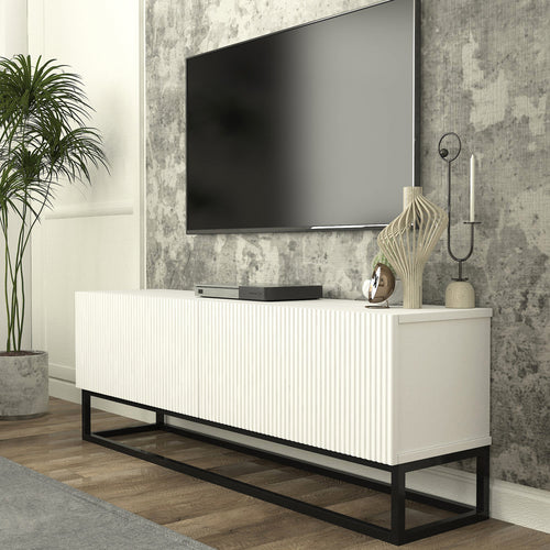 Mueble bajo para TV Verpsboga [en.casa]