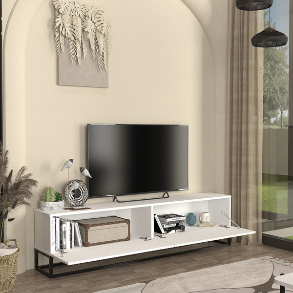 Mueble bajo para TV Verpsboga [en.casa]