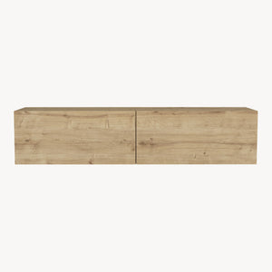 Mueble bajo de TV colgante Nolven [en.casa]