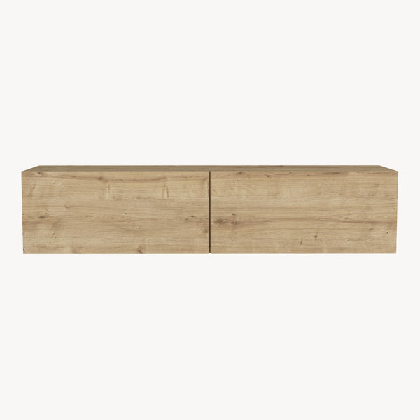 Mueble bajo de TV colgante Nolven [en.casa]