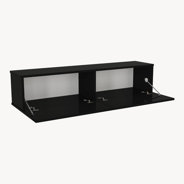Mueble bajo de TV colgante Nolven [en.casa]