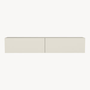 Mueble bajo de TV colgante Nolven [en.casa]