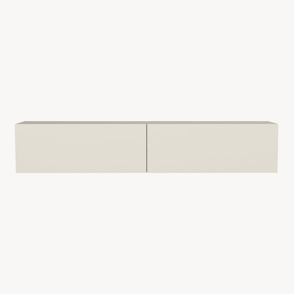Mueble bajo de TV colgante Nolven [en.casa]