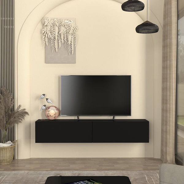 Mueble bajo de TV colgante Nolven [en.casa]