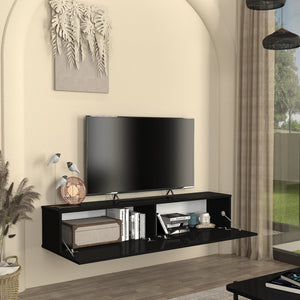 Mueble bajo de TV colgante Nolven [en.casa]