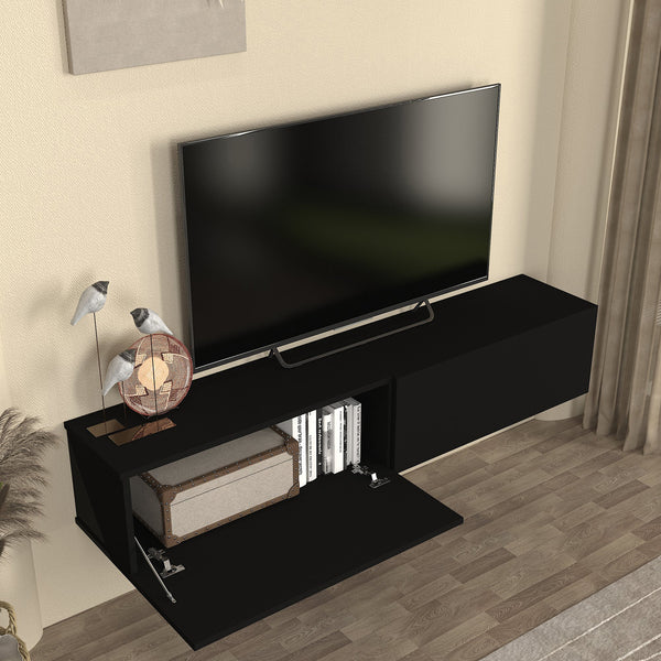 Mueble bajo de TV colgante Nolven [en.casa]