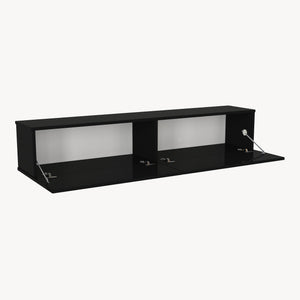 Mueble bajo de TV colgante Nolven [en.casa]