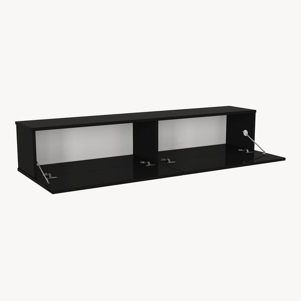 Mueble bajo de TV colgante Nolven [en.casa]