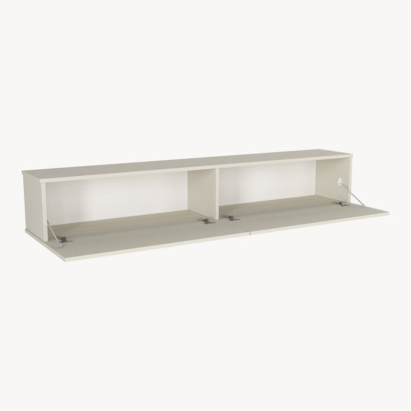 Mueble bajo de TV colgante Nolven [en.casa]