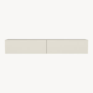 Mueble bajo de TV colgante Nolven [en.casa]