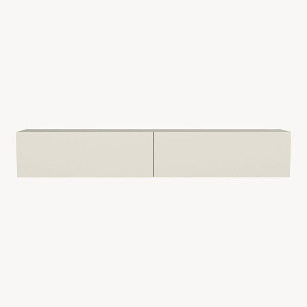 Mueble bajo de TV colgante Nolven [en.casa]