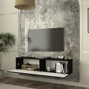 Mueble bajo de TV colgante Verpsboga [en.casa]