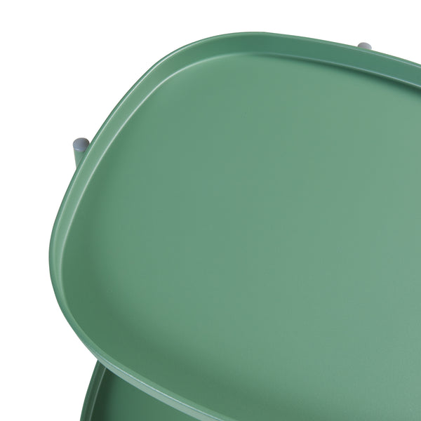 Mesa de tableta Sandefjord acero [en.casa]