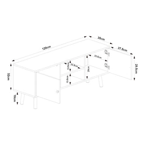 Mueble de televisión Reyljand [en.casa]