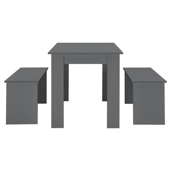 Conjunto de mesa y banco 110x70 cm en varios colores en.casa