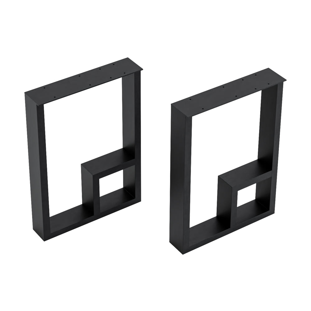 Estructura de mesa Kauhava set de 2 acero [en.casa] - premiumXL