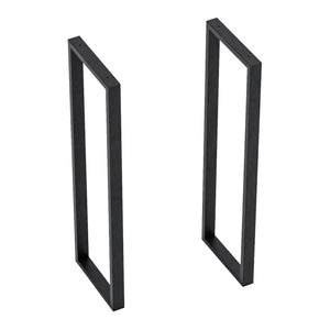 Estructura de mesa Kauniainen juego de 2 acero 87x27 cm [en.casa]
