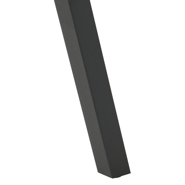 Conjunto de 2 estructuras de mesa Heustreu negro [en.casa]