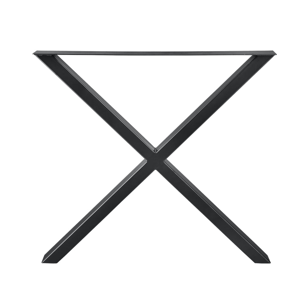 Estructura de mesa Greith set de 2 - Forma X en varios colores y tamaños [en.casa] - premiumXL